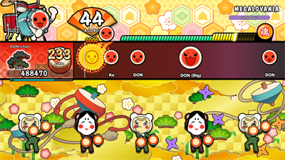 Taiko no Tatsujin: Rhythm Festival - Screenshot - Gameplay Image