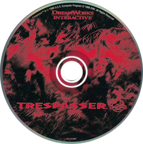Trespasser: The Lost World: Jurassic Park - Disc Image