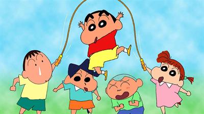 Crayon Shin-chan Oekaki Note - Fanart - Background Image