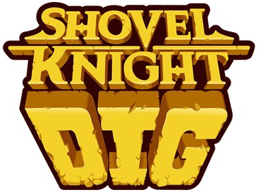 Shovel Knight Dig - Clear Logo Image