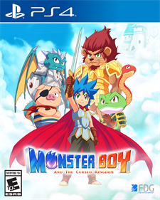 Monster Boy and the Cursed Kingdom - Box - Front Image