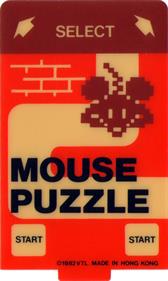 Mouse Puzzle - Arcade - Controls Information Image