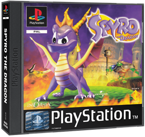 Spyro the Dragon - Box - 3D Image