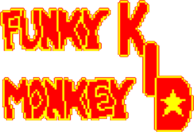 Funky Monkey Kid - Clear Logo Image