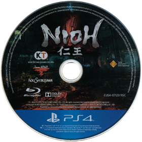 Nioh - Disc Image