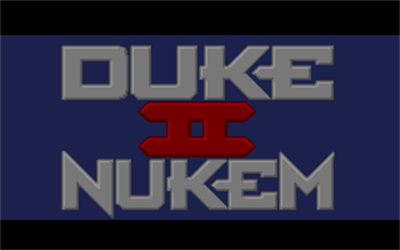 Duke Nukem II - Screenshot - Game Title Image