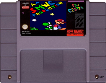 Super Mario World Central Production - Cart - Front Image