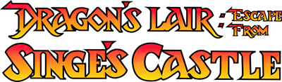 Dragon's Lair: Escape from Singe's Castle - Clear Logo Image