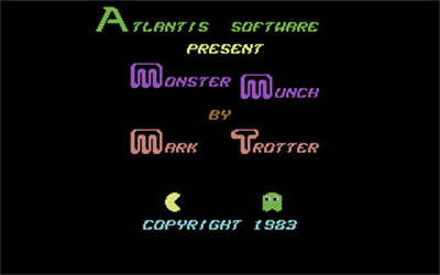 Monster Munch - Screenshot - Game Title Image