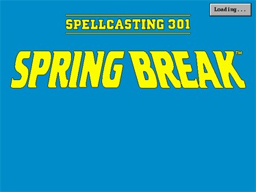 Spellcasting 301: Spring Break - Screenshot - Game Title Image