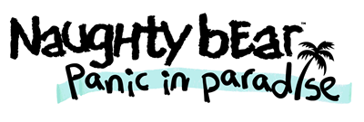 Naughty Bear: Panic in Paradise - Clear Logo Image