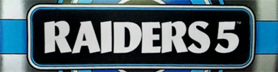 Raiders5 - Arcade - Marquee Image