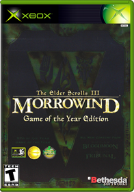 The Elder Scrolls III: Morrowind: Game of the Year Edition - Box - Front - Reconstructed Image