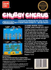 Chubby Cherub - Box - Back Image