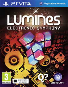 Lumines: Electronic Symphony - Box - Front Image