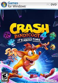 Crash Bandicoot 4: It's About Time - Fanart - Box - Front