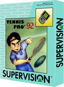 Tennis Pro' 92 - Box - 3D Image