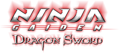 Ninja Gaiden: Dragon Sword - Clear Logo Image