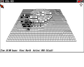 UMS: The Universal Military Simulator: Vietnam: Scenario Disk Two - Screenshot - Gameplay Image