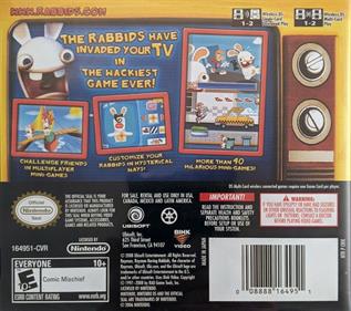 Rayman: Raving Rabbids: TV Party - Box - Back Image