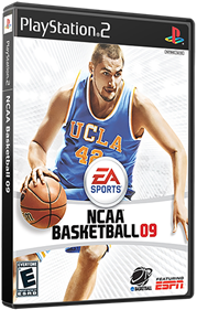 NCAA Basketball 09 - Box - 3D Image