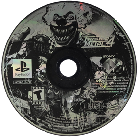 Twisted Metal 4 - Disc Image