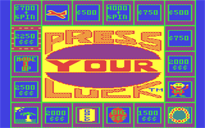 Press Your Luck - Screenshot - Game Title Image