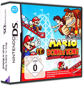 Mario vs. Donkey Kong: Mini-Land Mayhem! - Box - 3D Image