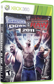 WWE SmackDown vs. Raw 2011 - Box - 3D Image