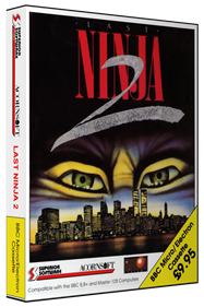 Last Ninja 2 - Box - 3D Image