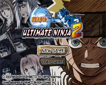 Naruto: Ultimate Ninja 2 - Screenshot - Game Title Image