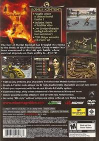 Mortal Kombat: Armageddon: Premium Edition - Box - Back Image