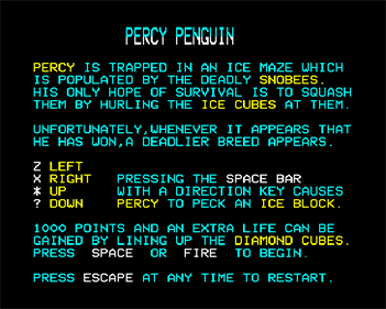 Percy Penguin - Screenshot - Game Select Image