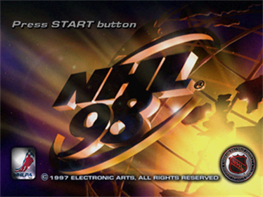 NHL 98 - Screenshot - Game Title Image