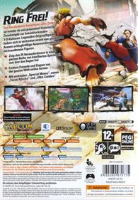 Street Fighter IV - Box - Back Image