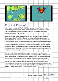 Flight of Pigarus - Box - Back Image