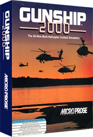 Gunship 2000: CD-ROM Edition - Box - 3D Image
