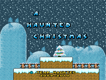 A Haunted Christmas - Screenshot - Game Title Image