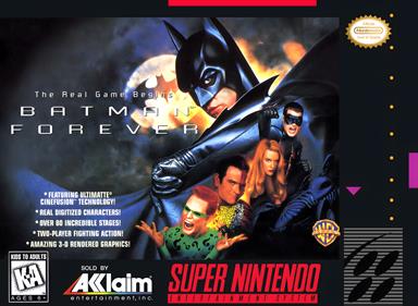 Batman Forever - Box - Front - Reconstructed Image