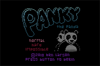 Panky the Panda - Screenshot - Game Title Image