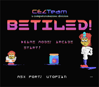 BeTiled! - Screenshot - Game Title Image