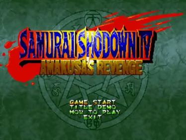 Samurai Shodown IV: Amakusa's Revenge - Screenshot - Game Title Image