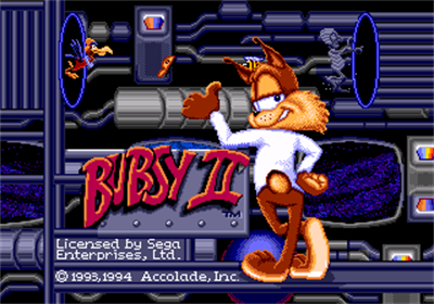 Bubsy II - Screenshot - Game Title Image