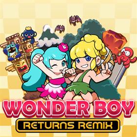 Wonder Boy Returns Remix - Box - Front Image