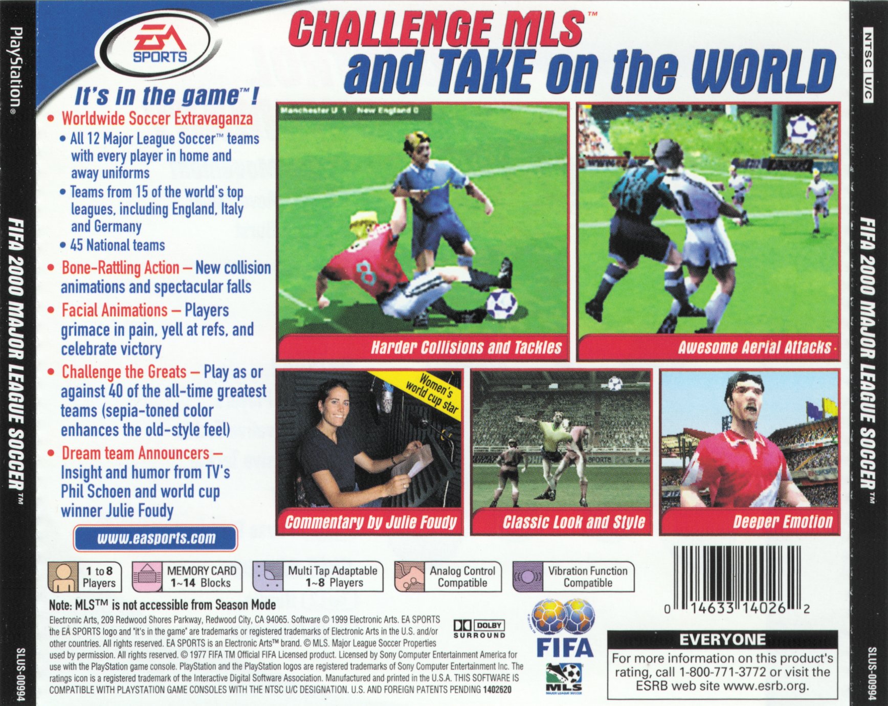 FIFA 2000: Major League Soccer Details - LaunchBox Games Database