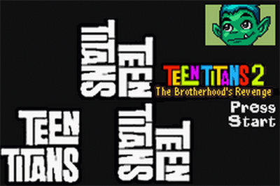 Teen Titans 2 - Screenshot - Game Title Image