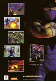 Ninja: Shadow of Darkness - Advertisement Flyer - Front