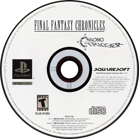 Final Fantasy Chronicles - Disc Image
