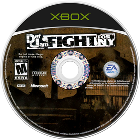 Def Jam: Fight for NY - Disc Image