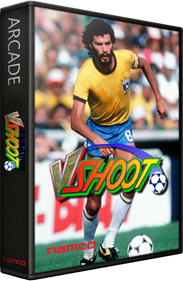 J-League Soccer V-Shoot - Box - 3D Image